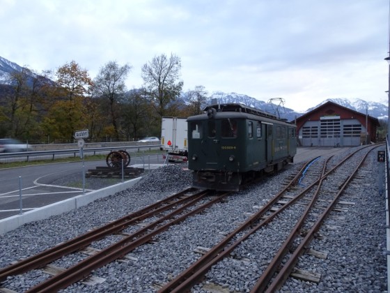 Bahnhof Alpnachstadt, Schweiz, Kanton Obwalden